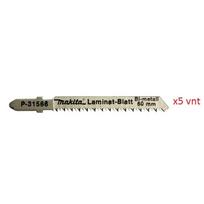 Siaurapjūklio pjūkleliai BIM 1,9/60MM 5Vnt. Parketui Makita P-31566