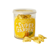 Šaltyje džiovinti ananasai juostelėmis SUPER GARDEN, 35 g