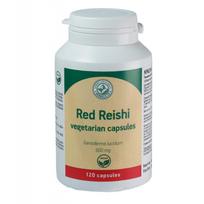 Maisto papildas Red Reishi, Herbals 500mg, 120 vnt.