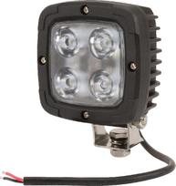 Darbinė LED lempa, 40W, 4000lm, kvadratinė, 10-30V, 110x63.4x98.5mm, taškinė, Kramp