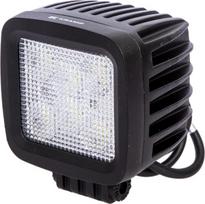 Darbo šviesos diodas LED, 42W, 3780lm, kvadratinis, 10/30V, 128x82x100mm, prožektorius, 6 LED, Kramp