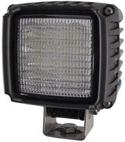 Darbinis LED žibintas, 43W, 2200lm, kvadratinis, 12/24V, skaidrus/baltas, tvirtinamas varžtais, 114,5x109,9x144,8 mm Deutsch kištukas, 16 LED, Hella
