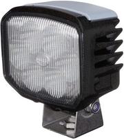 Darbinis LED žibintas, 22W, 1300lm, kvadratinis, 12/24V, skaidrus/baltas, 112x62x129mm Deutsch kištukas, 6 LED, Hella
