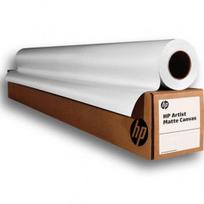HP Artist Matte Canvas, 1524 mm x 15.2 m (60 in x50 ft), 16 mil, 390 g/m2, E4J58B