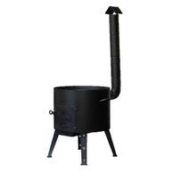 Krāsns kazanam 12 L ar skursteni metāls 2 mm DV61943 DAVR METALL