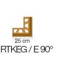 Išorinis kampas BARA-RTKEG/E 90° profiliuočiui BARA-RTKEG