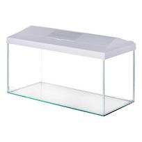 Akvariumas Aquael Leddy 60 D&N 2.0 54L, baltas, su įranga