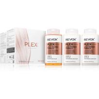 Revox B77 PLEX Hair Rebuilding System Professional Set rinkinys pažeistiems ir dažytiems plaukams profesionalams 3x260 ml