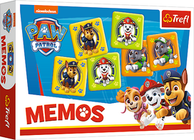 PAW PATROL TREFL  Žaidimas Memo "Šuniukas-patrulis“