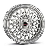 Ratlankis BORBET R17x7 4x108 ET 20 CB 65 (Silver Rim Polished) (625 KG kg)