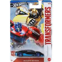 Hot Wheels Mainline Transformers Modeliukas Bugatti Veyron, black/blue