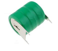 Akumuliatorius Ni-MH 3.6V 80mAh 16x18mm 3kont.