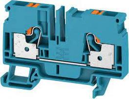 A2C 6 gnybtas Push-IN, 2CO, 6 mm², 800 V, 41 A, mėlynas, Weidmuller