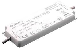 50W impulsinis LED maitinimo šaltinis 24V 2.08A, 18x51x158mm, IP44