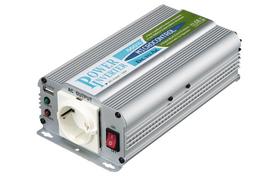Įtampos keitiklis 12Vdc/230Vac 600W/1500W 50Hz modifikuotas sinusas, USB, Intelligent