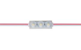 LED modulis 12V 0.48W, 54lm, neutraliai balta 4000K, 170°, IP67, MINI 30x10mm, LEMLUX