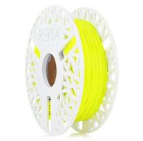 3D plastikas TPU 96A neoninė geltona 1.75mm 0.5kg Rosa3D