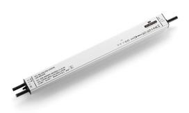 Impulsinis LED maitinimo šaltinis 24Vdc, 4.16A, su PFC, PUSH dimming, DALI2, IP67, Slim