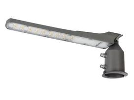 Gatvės šviestuvas su foto rėle LED 230V 50W 5 000lm, 140° x 70° 4000K, pilkas, FLAMINGO, IP65, IK08