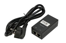 Maitinimo šaltinis PoE 24V 1A 24W 2xRJ45 su AC maitinimo laidu