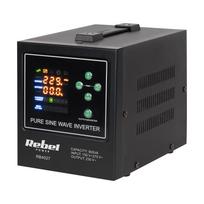 Nepertraukiamo maitinimo šaltinis 12V/230Vac 800VA/500W, UPS, sinusas, kilnojamas, POWER-800-LFP4