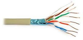 Kabelis FTP CAT5e 4x2x0.5mm, viengyslis, varinis