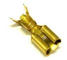 Lizdas 6.3mm 2.5mm² laidui