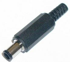 Maitinimo kištukas DC 3.3/5.5 mm su strypeliu 10.5-13.5V (IV kl.) kabelinis lituojamas