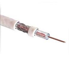 Koaksialinis kabelis RG6U plieninis (dengtas variu), 75om, Ø6.8mm, 300m