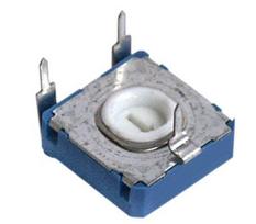 Paderinamas rezistorius 0.25W 100K horizontalus
