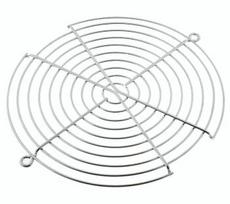 Grotelės ventiliatoriui 172x151mm ovalo formos metalinės