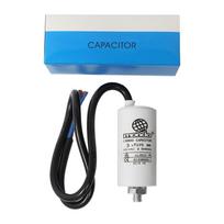 Kondensatorius 4.0uF/450V+GRD su laidu Ø30x59mm