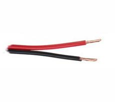Laidas kolonėlėms 2x2.5mm² juodas/raudonas (varinis)