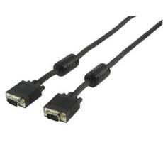 Monitoriaus kabelis VGA HD15 kištukas - HD15 kištukas 30m su feritais