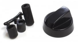 Universali rankenėlė viryklei Ø42mm, juoda