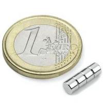Magnetas Ø4x3mm NdFeB N45