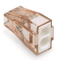 Universali laidų jungtis 2x1,5-4mm² balta 32A 400V WAGO