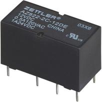 Relė 12VDC; 2A; 2CO; 960Ω; Zettler