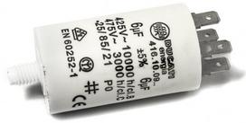 Kondensatorius 6.0uF±5%/475V+GRD Ø32x55mm, DUCATI