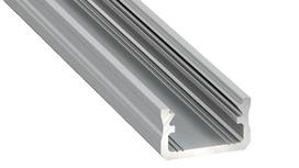 Profilis LED juostoms, aliuminis anoduotas, paviršinis A, 3 metrai, Lumines