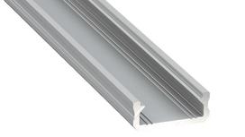 Profilis aliuminis anoduotas LED juostoms paviršinis, D, 3m LUMINES