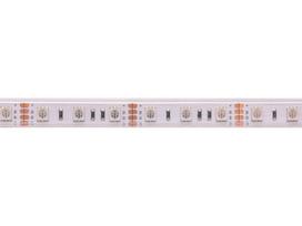 LED juosta 12V 14.4W/m hermetiška T formos IP67, RGB padidinto efektyvumo, PLUS AKTO
