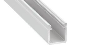 Profilis aliuminis baltas LED juostoms aukštas paviršinis, Y, 2.02m LUMINES