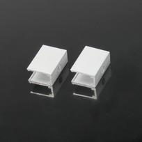 LED juostos NEON FLEX 6x12mm tvirtinimo elementas, 1vnt., aliuminis