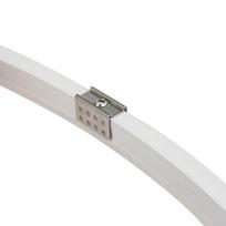 LED juostos NEON FLEX 8x16mm laikiklis, tvirtinimo elementas, metalinis