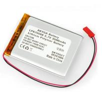 LiPo akumuliatoriaus celė 3.7V 3500mAh 6.7x55x68mm su JST (LP675568) AKYGA