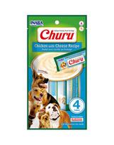 INABA Churu Chicken with cheese 4x14g vištiena su sūriu šunims