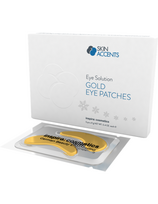 inspira:med paakių pagalvėlės Inspiramed Skin Accents Gold Eye Patches
