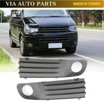 Front Bumper Fog Light Frame Right Left 2 Piece Set for  Transporter T5 2003-2010 OEM 7H0807489B 7H0807490B