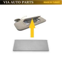 Saulės skydelio veidrodėlio dangtelis, pilkas, Opel Astra J Insignia A, OEM 1437225 22800045 1437221